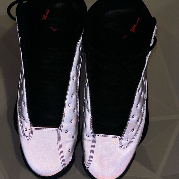 Air Jordan 13 Retro PRM Reflective Silver 2014 Size 9.5 - Picture 4 of 6